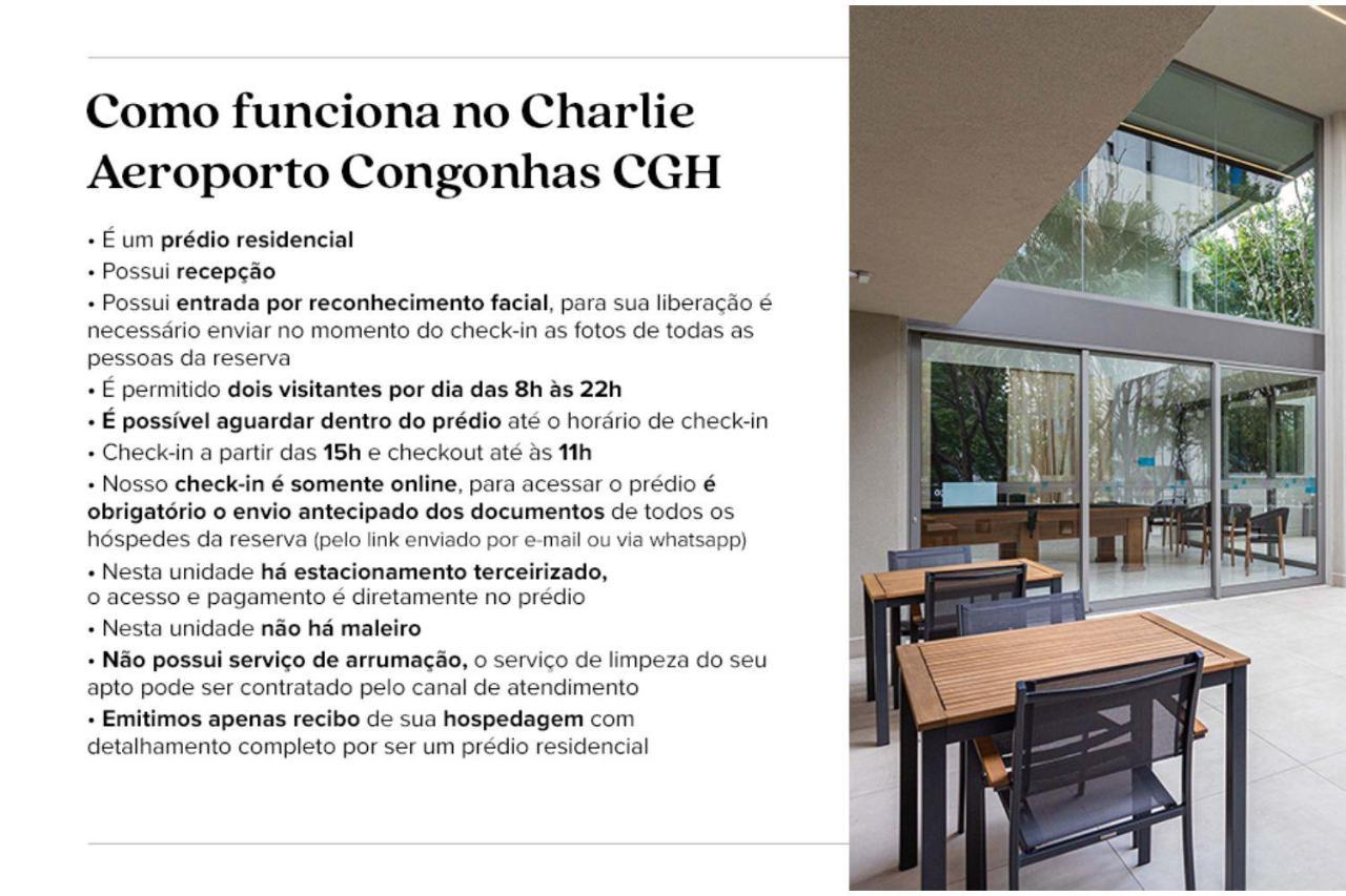 Apartamento Charlie Aeroporto Congonhas Cgh São Paulo